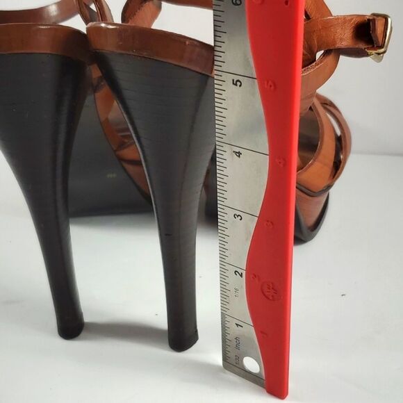 Gianni Bini brown strappy sandal (S525) - Picture 4 of 6